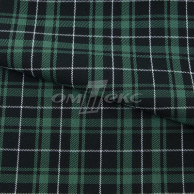 Ткань костюмная Клетка 25577, т.зеленый/зеленый./ч/бел, 230 г/м2, шир.150 см - купить в Ухте. Цена 539.74 руб.