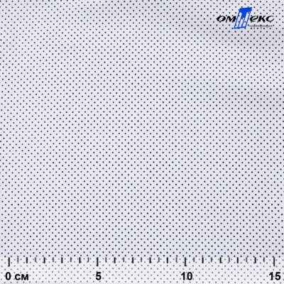 Ткань сорочечная Этна, 120 г/м2, 58% пэ,42% хл, (арт.112) принтованная, шир.150 см, горох - купить в Ухте. Цена 356.25 руб.