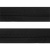 Рулонная молния с покрытием PVC спираль тип 3 (упак.270м) -черная с полосой СВО - купить в Ухте. Цена: 12.74 руб.