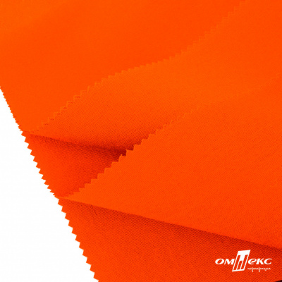 Ткань смесовая для спецодежды "Униформ" 17-1350, 200 гр/м2, шир.150 см, цвет люм.оранжевый - купить в Ухте. Цена 140.14 руб.