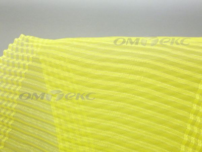Лента капроновая "Гофре", шир. 110 мм/уп. 50 м, цвет жёлтый - купить в Ухте. Цена: 33.37 руб.