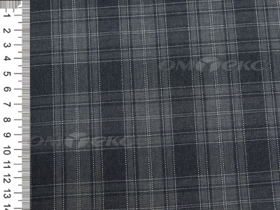 Ткань костюмная клетка 25235 2003, 185 гр/м2, шир.150см, цвет серый/сер - купить в Ухте. Цена 