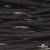 Шнур плетеный d-6 мм круглый, 70% хлопок 30% полиэстер, уп.90+/-1 м, цв.1078-черный - купить в Ухте. Цена: 588 руб.