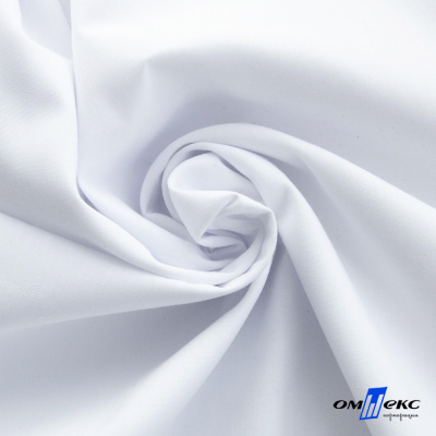 Ткань сорочечная  Вита 80% пэ/20% хл, 115 гр/м, шир. 150 см - белый - купить в Ухте. Цена 170.90 руб.