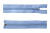 Спиральная молния Т5 351, 40 см, автомат, цвет св.голубой - купить в Ухте. Цена: 13.03 руб.