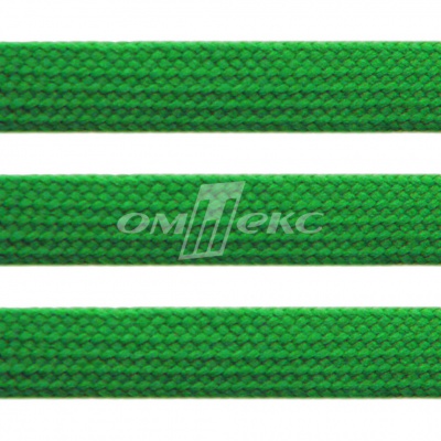 Шнур 15мм плоский (100+/-1м) №16 зеленый - купить в Ухте. Цена: 10.21 руб.