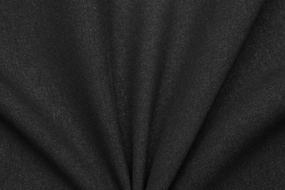 Ткань костюмная 24880 2022, 220 гр/м2, шир.150см, цвет чёрный - купить в Ухте. Цена 446.45 руб.