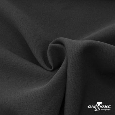 Ткань костюмная "Элис", 92%P 8%S, 200 (+/-10) г/м2 ш.150 см, цв-черный  - купить в Ухте. Цена 300.20 руб.