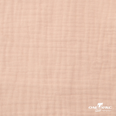 Ткань Муслин, 100% хлопок, 125 гр/м2, шир. 140 см #201 цв.(37)-нежно розовый - купить в Ухте. Цена 464.97 руб.