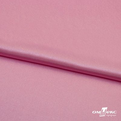 Поли креп-сатин 15-2216, 125 (+/-5) гр/м2, шир.150см, цвет розовый - купить в Ухте. Цена 155.57 руб.