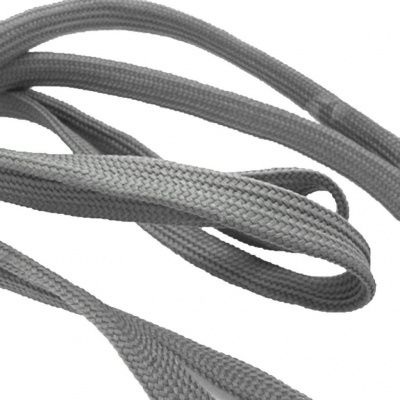 Шнурки т.5 80 см серый - купить в Ухте. Цена: 16.76 руб.