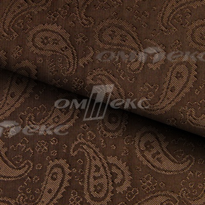 Ткань подкладочная жаккард Р14098, 19-1217/коричневый, 85 г/м2, шир. 150 см, 230T - купить в Ухте. Цена 166.45 руб.