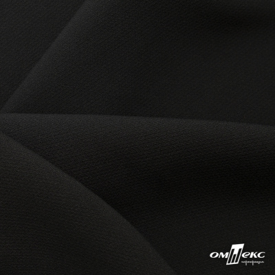 Ткань костюмная "Микела", 96%P 4%S, 255 г/м2 ш.150 см, цв-черный #1 - купить в Ухте. Цена 345.40 руб.