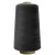Швейные нитки (армированные) 28S/2, нам. 2 500 м, цвет чёрный - купить в Ухте. Цена: 139.91 руб.