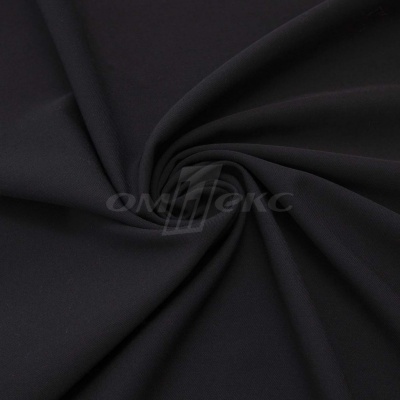 Ткань костюмная "Меган", 78%P 18%R 4%S, 205 г/м2 ш.150 см, цв-черный (Black) - купить в Ухте. Цена 392.32 руб.