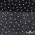 Ткань плательная "Вискоза принт"  100% вискоза, 95 г/м2, шир.145 см Цвет 3/black - купить в Ухте. Цена 294 руб.
