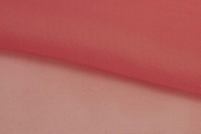 Портьерный капрон 15-1621, 47 гр/м2, шир.300см, цвет т.розовый - купить в Ухте. Цена 138.67 руб.