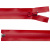 Молния водонепроницаемая PVC Т-7, 60 см, разъемная, цвет (820) красный - купить в Ухте. Цена: 49.39 руб.