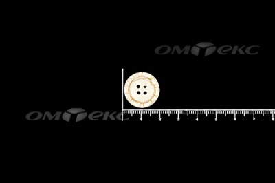 Пуговица деревянная круглая №33 (18мм) - купить в Ухте. Цена: 2.55 руб.