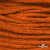 Шнур плетеный d-6 мм, 70% хлопок 30% полиэстер, уп.90+/-1 м, цв.1066-апельсин - купить в Ухте. Цена: 588 руб.