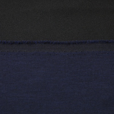 Ткань костюмная 26150 2009, 214 гр/м2, шир.150см, цвет т.синий - купить в Ухте. Цена 362.24 руб.