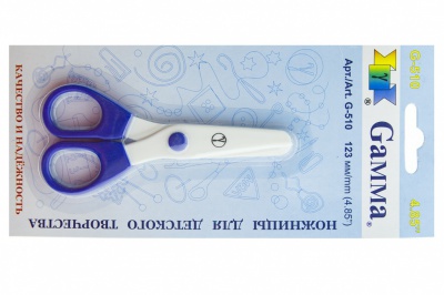 Ножницы G-510 детские 123 мм - купить в Ухте. Цена: 137.45 руб.