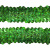Тесьма с пайетками D4, шир. 30 мм/уп. 25+/-1 м, цвет зелёный - купить в Ухте. Цена: 1 087.39 руб.