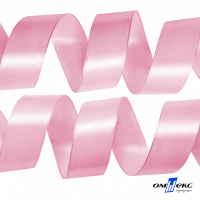 050-нежно-розовый Лента атласная упаковочная (В) 85+/-5гр/м2, шир.50 мм (1/2), 25+/-1 м - купить в Ухте. Цена: 120.46 руб.