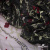 Сетка с вышивкой "Мадрид" 135 г/м2, 100% нейлон, ширина 130 см, Цвет 4/Черный - купить в Ухте. Цена 980 руб.