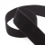 Лента бархатная нейлон, шир.25 мм, (упак. 45,7м), цв.03-черный - купить в Ухте. Цена: 809.01 руб.