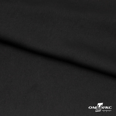 Ткань плательная Габриэль 100% полиэстер,140 (+/-10) гр/м2, шир. 150 см, цв. черный BLACK - купить в Ухте. Цена 248.37 руб.