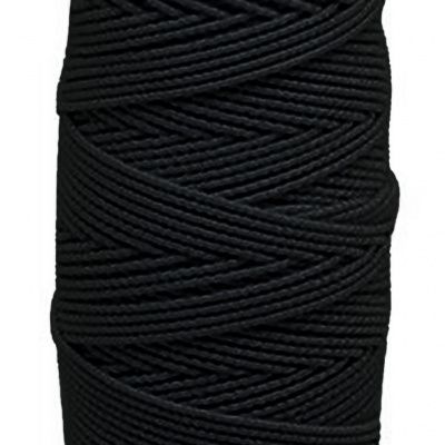 Нитка - резинка Спандекс 25 м (уп-10шт)-чёрные - купить в Ухте. Цена: 36.02 руб.