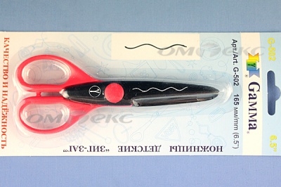 Ножницы G-502 детские 165 мм - купить в Ухте. Цена: 292.21 руб.