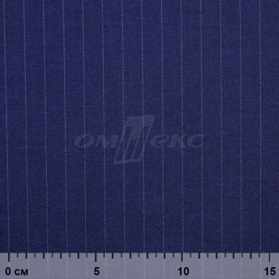 Костюмная ткань "Жаклин", 188 гр/м2, шир. 150 см, цвет тёмно-синий - купить в Ухте. Цена 430.84 руб.