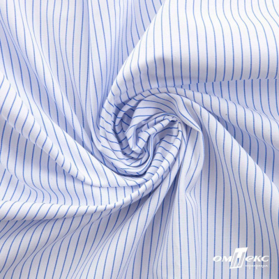 Ткань сорочечная Ронда, 115 г/м2, 58% пэ,42% хл, шир.150 см, цв.3-голубая, (арт.114) - купить в Ухте. Цена 306.69 руб.