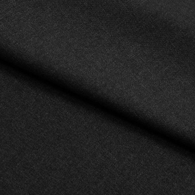 Ткань костюмная 22476 2002, 181 гр/м2, шир.150см, цвет чёрный - купить в Ухте. Цена 354.56 руб.
