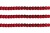 Пайетки "ОмТекс" на нитях, SILVER-BASE, 6 мм С / упак.73+/-1м, цв. 3 - красный - купить в Ухте. Цена: 468.37 руб.