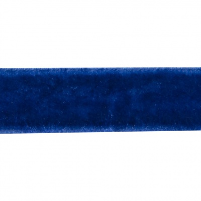 Лента бархатная нейлон, шир.12 мм, (упак. 45,7м), цв.74-василек - купить в Ухте. Цена: 392 руб.