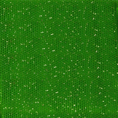 Сетка Глиттер, 24 г/м2, шир.145 см., зеленый - купить в Ухте. Цена 117.24 руб.