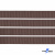 Репсовая лента 005, шир. 6 мм/уп. 50+/-1 м, цвет коричневый - купить в Ухте. Цена: 88.45 руб.