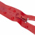 Молния водонепроницаемая PVC Т-7, 60 см, разъемная, цвет (820) красный - купить в Ухте. Цена: 49.39 руб.