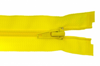 Спиральная молния Т5 131, 90 см, автомат, цвет жёлтый - купить в Ухте. Цена: 14.20 руб.