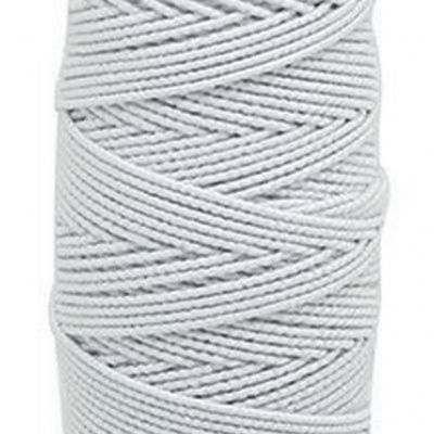 Нитка - резинка Спандекс 25 м (уп-10шт)-белые - купить в Ухте. Цена: 35.65 руб.