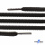 Шнурки #106-09, круглые 130 см, цв.чёрный - купить в Ухте. Цена: 21.92 руб.