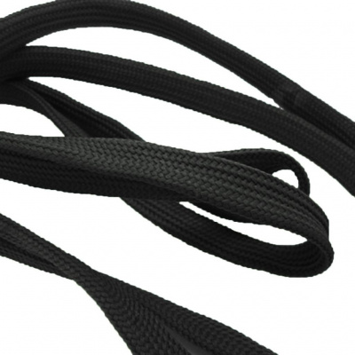 Шнурки т.5 110 см черный - купить в Ухте. Цена: 23.25 руб.