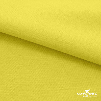 Ткань сорочечная стрейч 14-0852, 115 гр/м2, шир.150см, цвет жёлтый - купить в Ухте. Цена 285.04 руб.