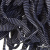 Шнурки #107-07, плоские 130 см, двухцветные цв.серый/чёрный - купить в Ухте. Цена: 23.03 руб.