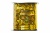 Пайетки "ОмТекс" на нитях, SILVER SHINING, 6 мм F / упак.91+/-1м, цв. 48 - золото - купить в Ухте. Цена: 356.19 руб.