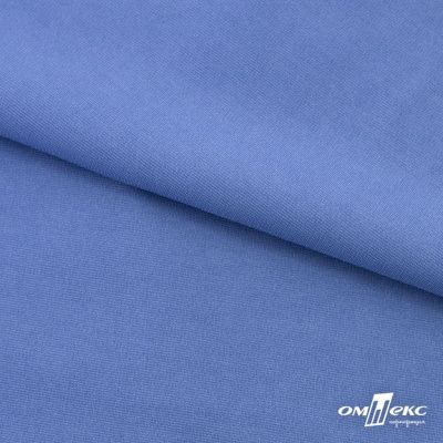 Трикотажное полотно Джерси Понте-де-Рома, 95% / 5%, 150 см, 290гм2, цв. серо-голубой, м - купить в Ухте. Цена 297 руб.