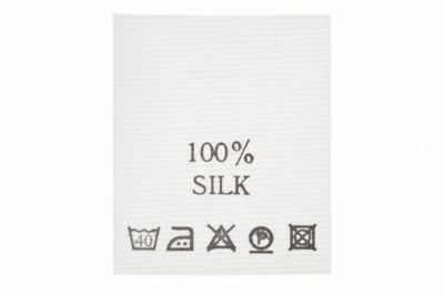 Состав и уход 100% Silk 200 шт - купить в Ухте. Цена: 232.29 руб.